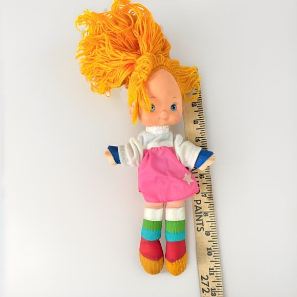 Vintage 1983 Hallmark Mattel Rainbow Brite 11" Doll + Green Sprite Plush - Picture 4 of 10